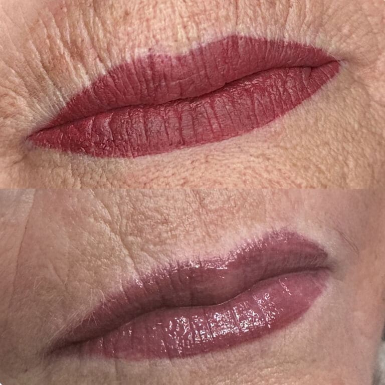 Lèvres maquillage permanent